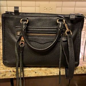 Rebecca Minkoff Micro Regan Satchel- black